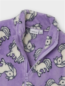 NAME IT Unicorn Teddy Cardigan Nicole Sand Verbena